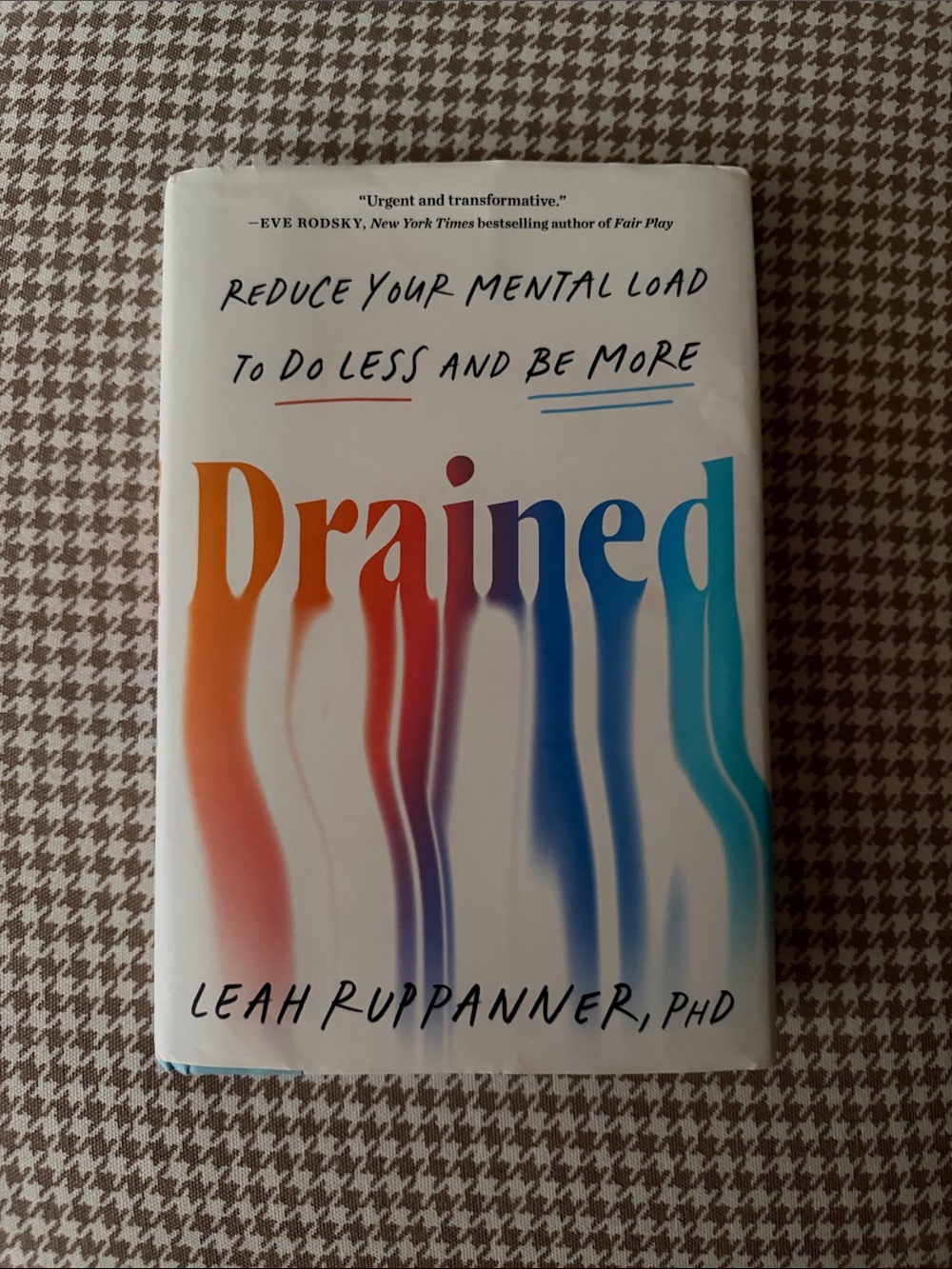 Drained by Leah Ruppanner — Book